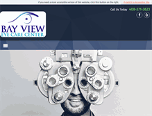 Tablet Screenshot of bayvieweyecarecenter.com